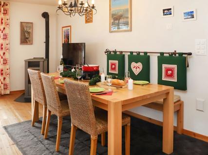 Appartement Les Combins apt. 23, Zwitserland, Wallis, Champex, Keuken /Eetkamer