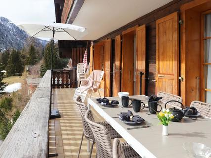 Appartement Colline 8, Zwitserland, Wallis, Champex, Terras