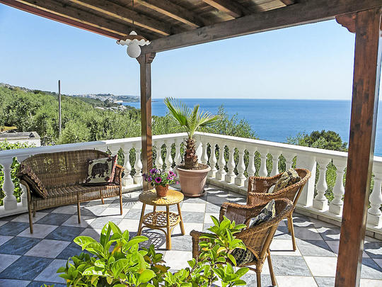 Apartamenty Grillo, Włochy, Salento, Castro, Taras