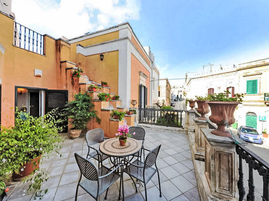 Apartamenty Carovigno, Włochy, Salento, Carovigno, Taras