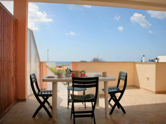Dom wakacyjny Quadri Vista Mare 1, Włochy, Salento, Torre Vado, Taras