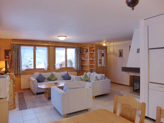 Appartement Chalet Papillon, Zwitserland, Wallis, Bürchen, Huis/residentie