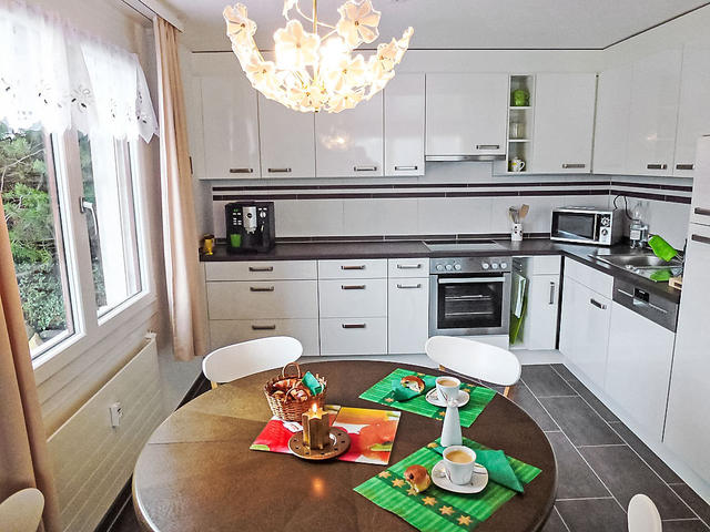 Ferienwohnung Mansalo, Schweiz, Zentralschweiz, Emmetten, Küche / Esszimmer