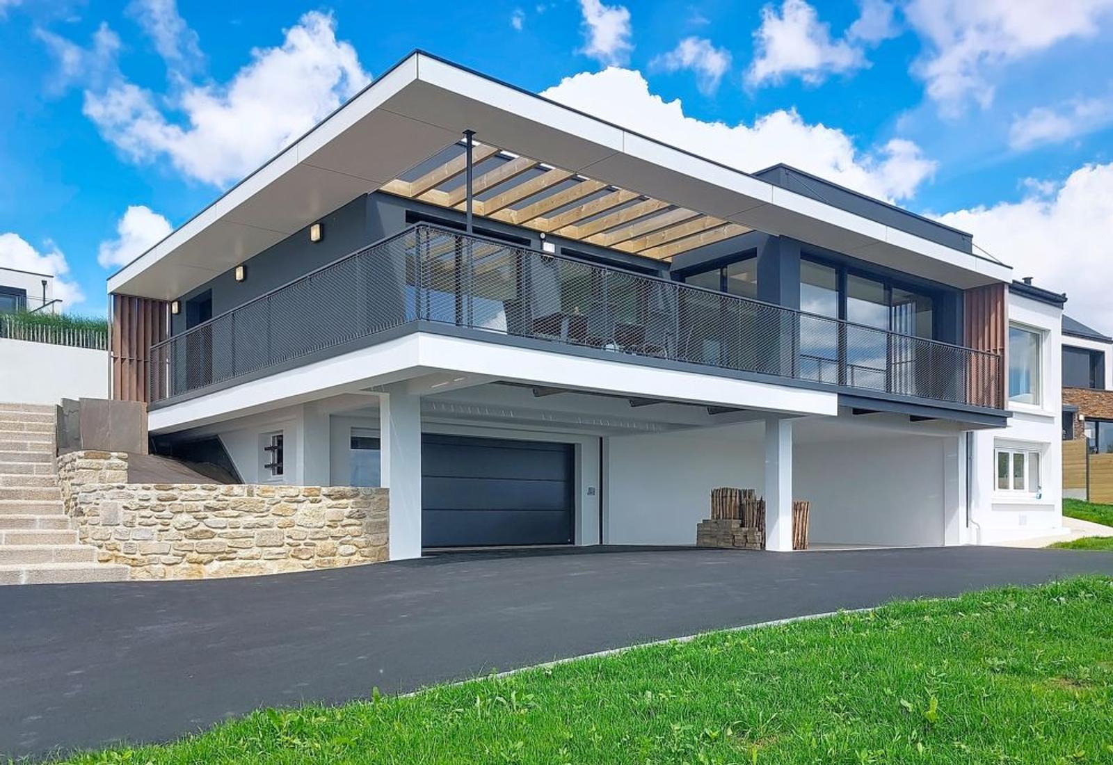 La maison Les 4 Mouettes, architecture contemporaine face à la mer