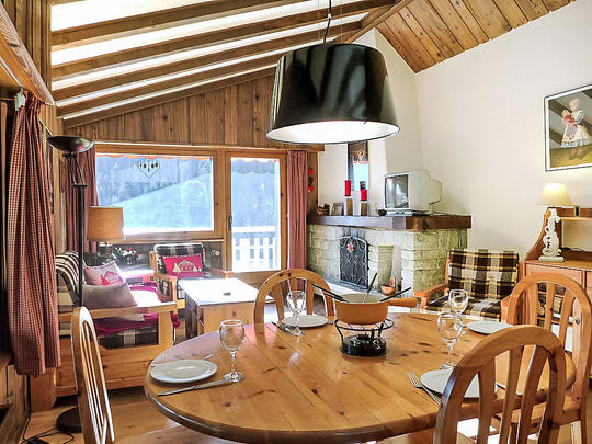 Appartement Parc B 431, Zwitserland, Wallis, Champex, Keuken /Eetkamer