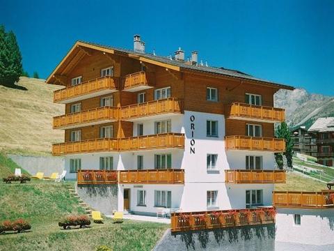 La struttura|Haus Orion|Vallese|Saas-Fee