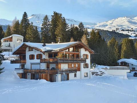 La struttura|Ferienwohnung Montana/Staub|Mittelbünden|Lenzerheide