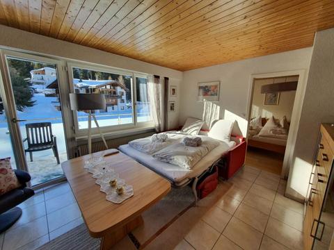 L'intérieur du logement|Ferienwohnung Montana/Staub|Mittelbünden|Lenzerheide