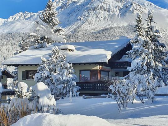 Appartement Ferienwohnung Selina, Zwitserland, Mittelbünden, Lenzerheide, Uitzicht