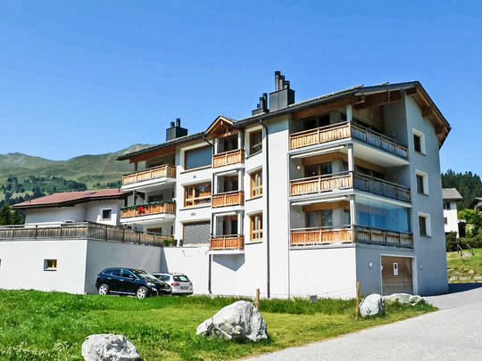 Appartement Chesa Boffalora, Zwitserland, Mittelbünden, Lenzerheide, Huis