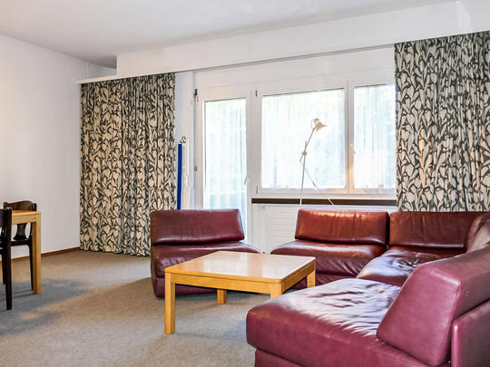 Appartement Allod Park Haus C E03, Zwitserland, Prättigau, Davos, Woonkamer