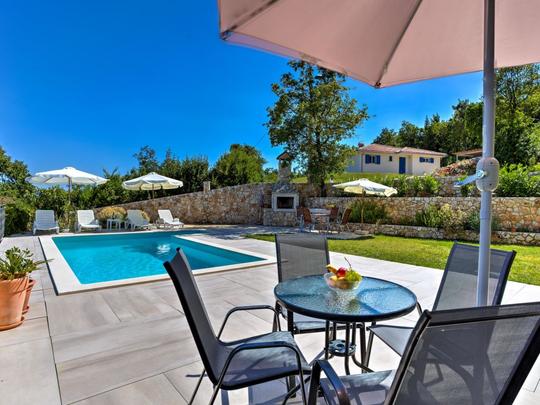 Apartamenty Villa Tara, Chorwacja, Kvarner, Brseč, Taras