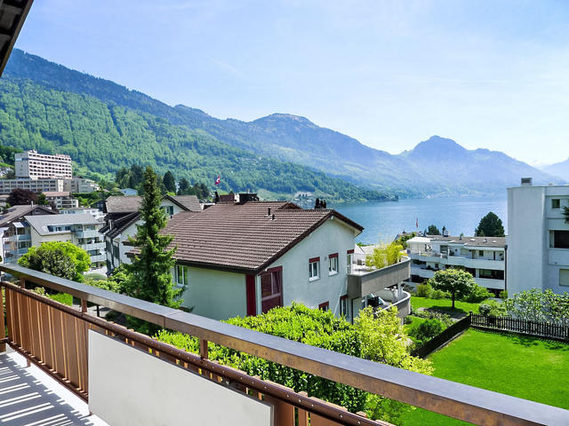 Ferienwohnung Beau Site, Schweiz, Zentralschweiz, Weggis, Terrasse