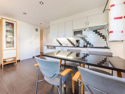 Appartement Biaritz 001, België, Kust, Bredene, Keuken /Eetkamer