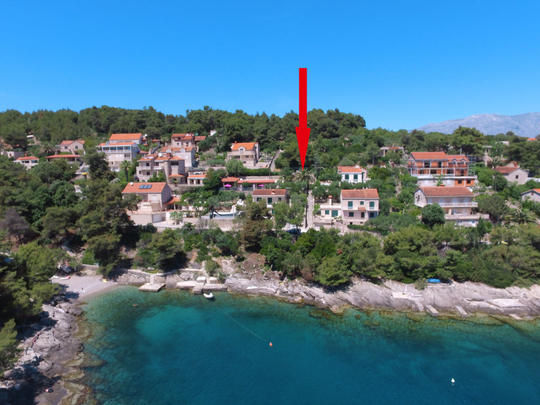 Casa de vacaciones Garden, Croacia, Dalmacia central, Brač/Splitska, Casa