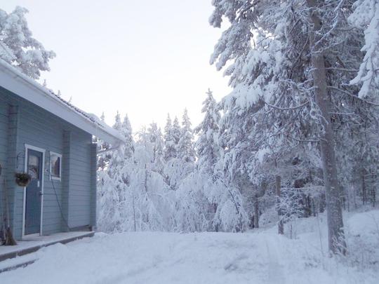 Lomatalo Äkäsjärven lomamökit 3, Suomi, Lappi, Muonio, Talo/taloryhmä