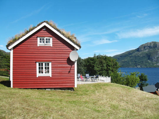 Vakantiehuis Havsblikk, Noorwegen, Sunnfjord, Atløy, Huis