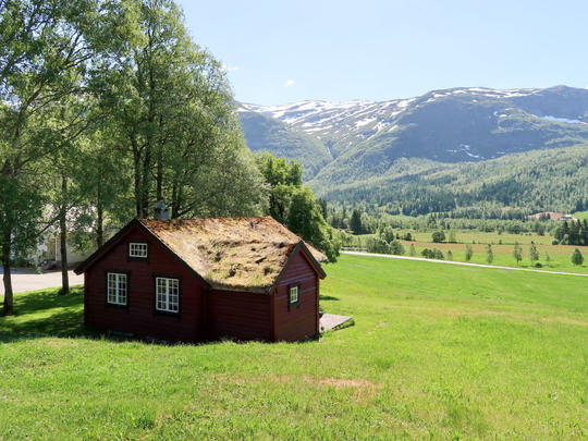 Vakantiehuis Haukedalspanorama, Noorwegen, Sunnfjord, Haukedalsvatn, Huis
