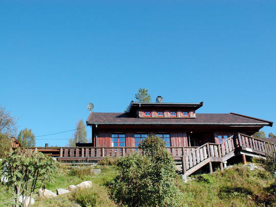 Lomatalo Trondbu, Norja, Åseral, Eikerapen, Talo