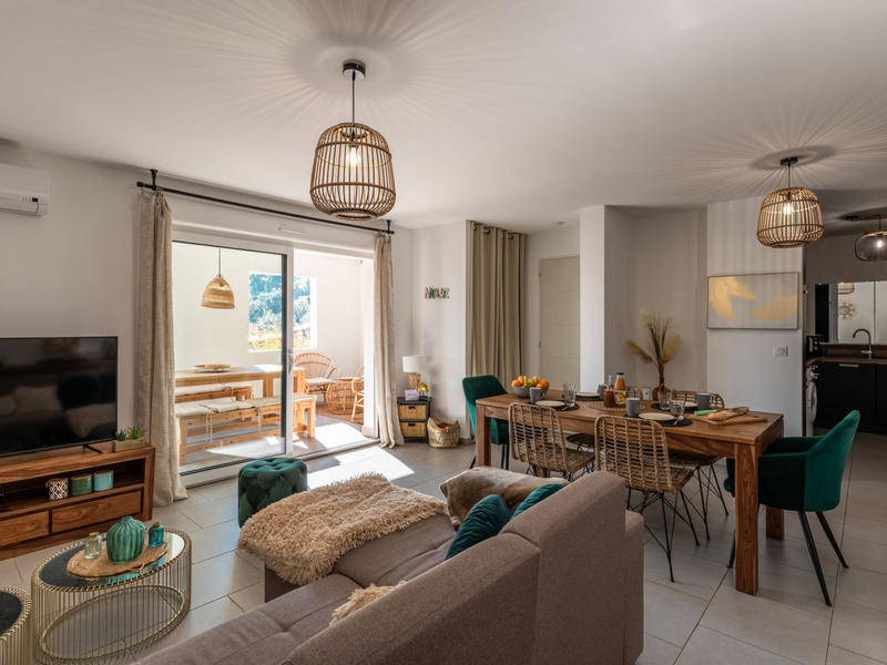 L'abitazione|Appartement U Fiume|Corsica|Sainte Lucie Porto Vecchio