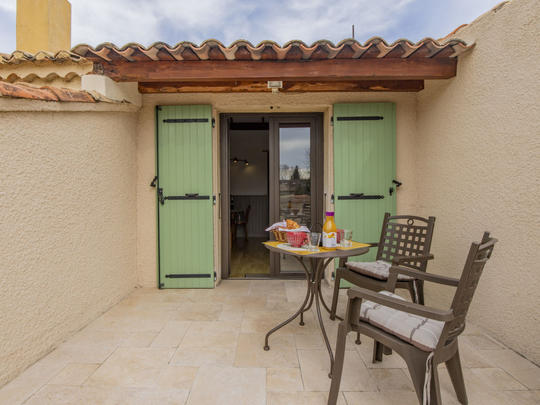 Appartement L'Aquillon, Frankrijk, Provence, Noves, Terras