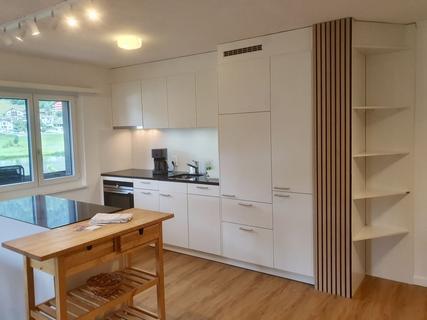 Ferienwohnung Apt. 13, Schweiz, Surselva, Laax, Küche / Esszimmer