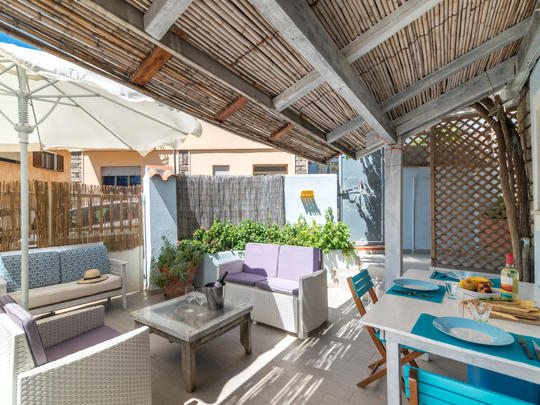Apartamenty Rosemary, Włochy, Sardynia, Palau, Taras