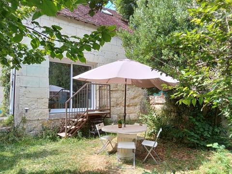 Maison / Résidence de vacances|La petite maison blanche|Vallée de la Loire|Chissay-en-Touraine