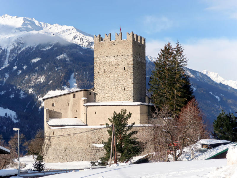 La struttura|Burg Biedenegg, Schrofenstein (FIE200)|Oberinntal|Fliess/Landeck/Tirol West
