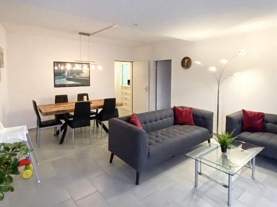 Appartement Bella Vista (EG), Zwitserland, Ticino, Magadino, Woonkamer