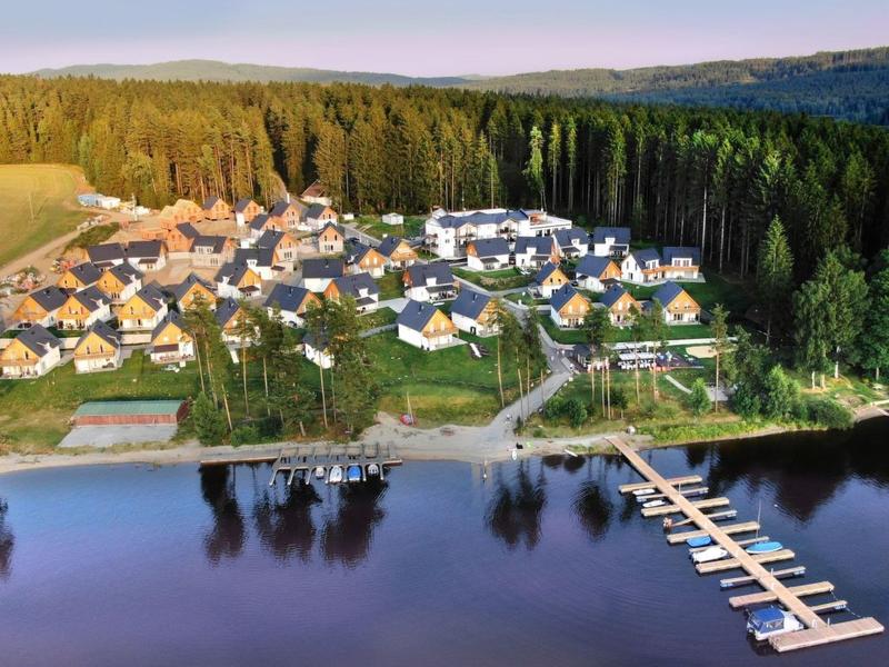 La struttura|Lakeside Village 8 (+ sauna)|Selva Boema|Frymburk