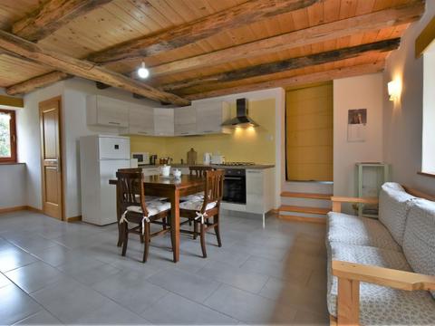 L'intérieur du logement|Rustico Rebustella|Lombardie|Valtellina