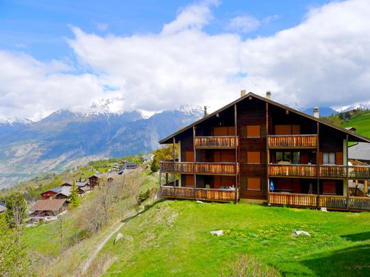 Appartement Saskia, Zwitserland, Wallis, Bürchen, Huis