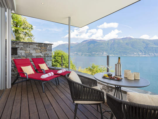 Appartement Grand Suite, Zwitserland, Ticino, Ronco sopra Ascona, Terras