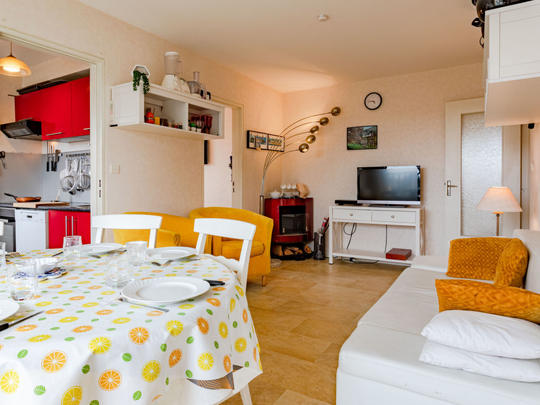 Apartman Bel Cabourg, Francuska, Normandija, Cabourg, Dnevni boravak 