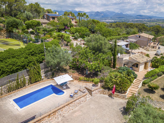 Casa Can Pere Mas, Spagna, Maiorca, Marratxi, Piscina esterna