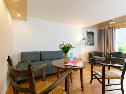 L'intérieur du logement|Villaggio Sureggio - App. A2|Tessin|Lugaggia