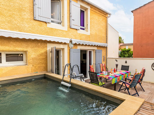 Vakantiehuis La Roue à Aubes, Frankrijk, Luberon, L'isle sur la Sorgue, Keuken /Eetkamer