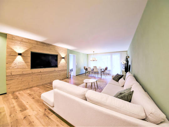 Appartement Lenza, Zwitserland, Prättigau, Davos, Woonkamer