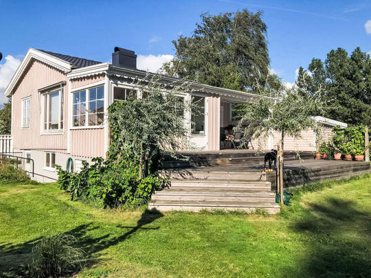 Lomatalo Rosa Huset, Ruotsi, Skåne, Vejbystrand, Ulkotilat