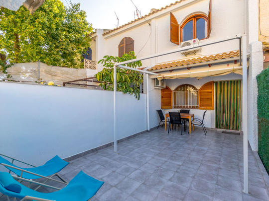 Casa de vacaciones Carpa, España, Costa Cálida, Santiago de la Ribera, Terraza