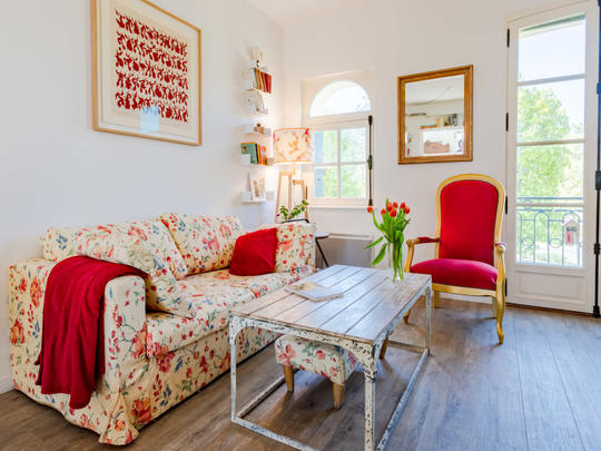 Apartman Les Jardins de Cabourg, Francuska, Normandija, Cabourg, Dnevni boravak 
