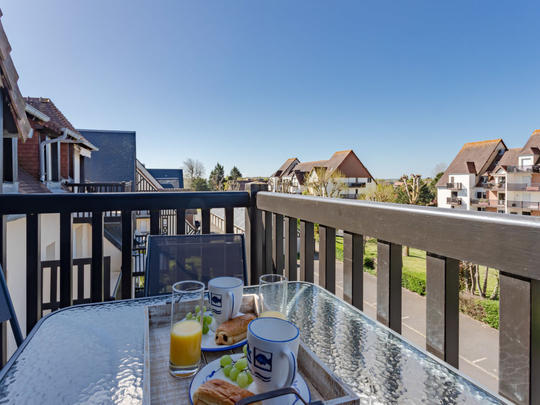 Apartman Fleur Marine, Francuska, Normandija, Cabourg, Terasa
