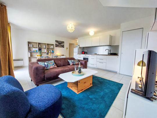 Apartman Les Demeures du Parc, Francuska, Morbihan, Sarzeau, Kuhinja / blagovaonica