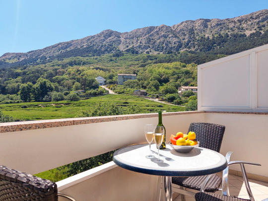 Apartamenty Marija, Chorwacja, Kvarner, Krk/Baška, Taras