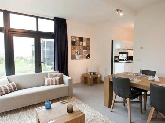 Vakantiehuis Cube la Mer 4, Nederland, Flevoland, Biddinghuizen, Woonkamer