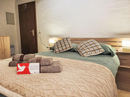 Appartement Rustica, Zwitserland, Ticino, Novaggio, Slaapkamer