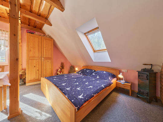Appartement Chlívce u Hronova, Tsjechië, Adrspach, Chlivce, Slaapkamer