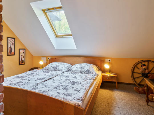 Appartement Chlívce u Hronova, Tsjechië, Adrspach, Chlivce, Slaapkamer