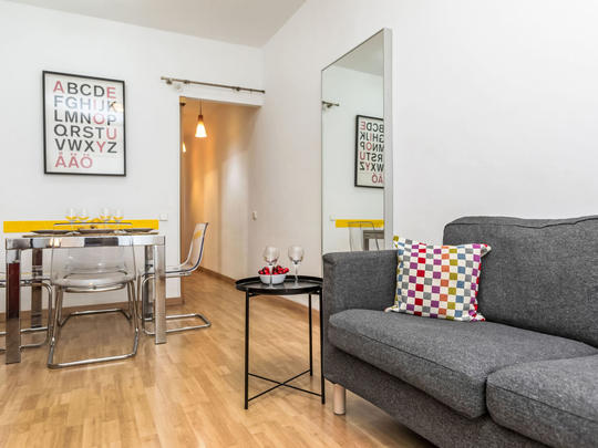 Appartement Sants-Montjuïc: Avenida Madrid, Espagne, Barcelone, Barcelone, Salon
